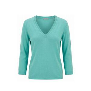 Malo Blue Cotton Women Women's Sweater